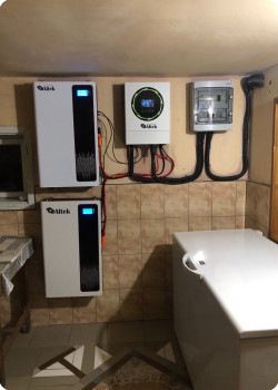 Автономна сонячна станція Altek 6 kW, с. Макарьово